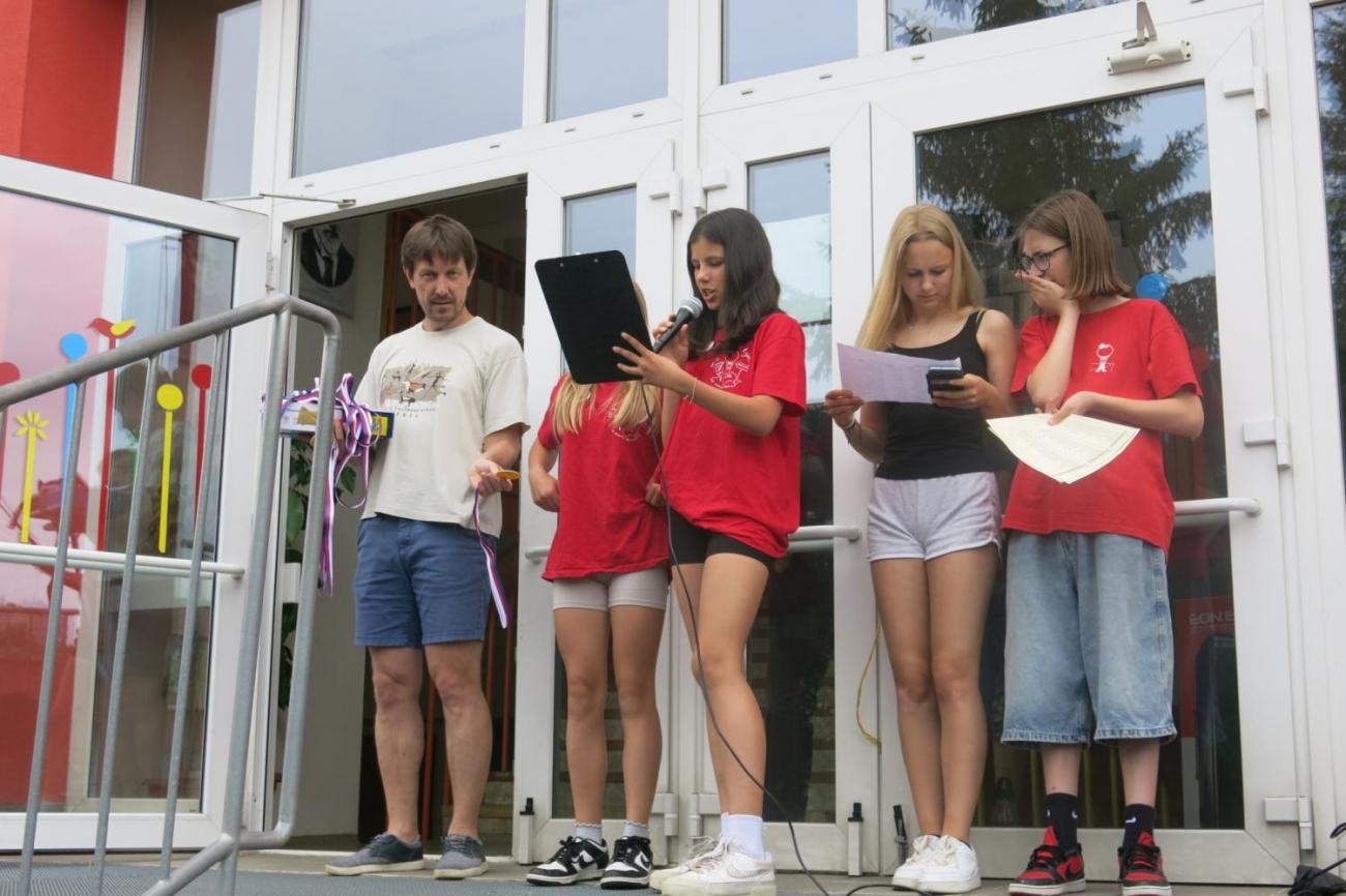 Sportovní den na závěr školního roku