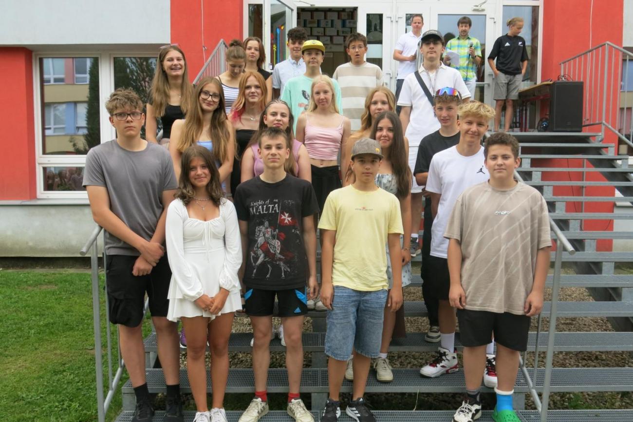 Rozloučení se školním rokem a s našimi deváťáky