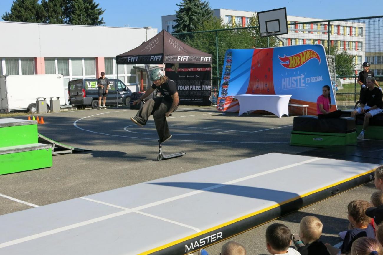 BACK TO SCHOOL – SPORTOVNĚ-MOTIVAČNÍ PROGRAM NA NAŠÍ ŠKOLE