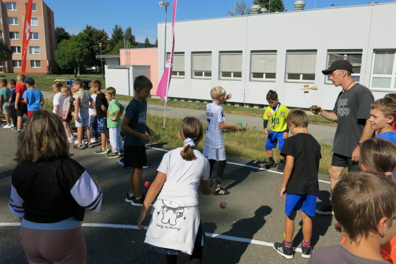 BACK TO SCHOOL – SPORTOVNĚ-MOTIVAČNÍ PROGRAM NA NAŠÍ ŠKOLE
