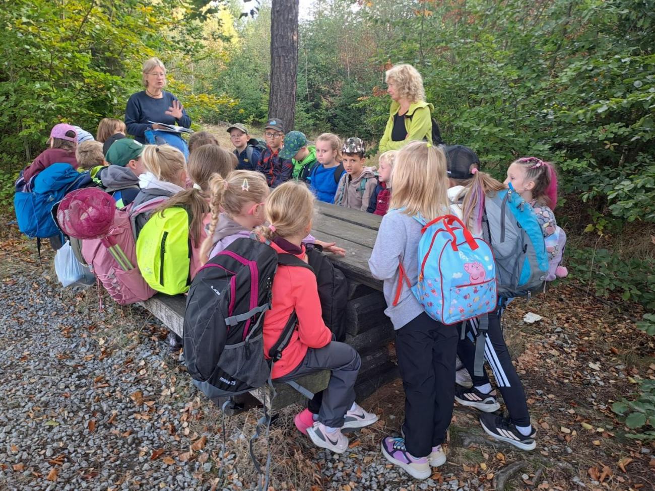 Modré žáby pod Šacberkem  2.C