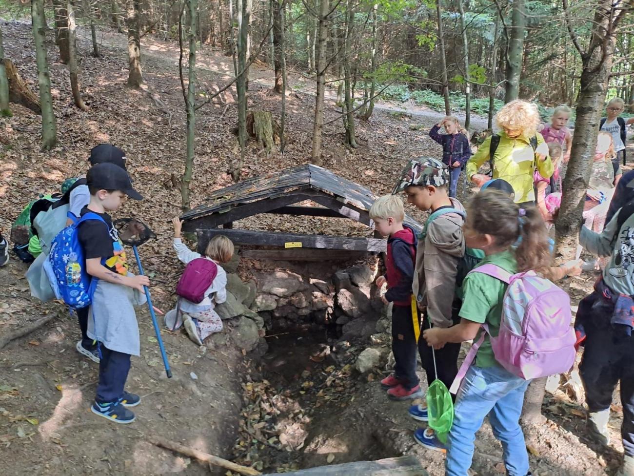 Modré žáby pod Šacberkem  2.C