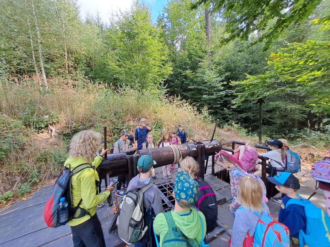 Modré žáby pod Šacberkem  2.C