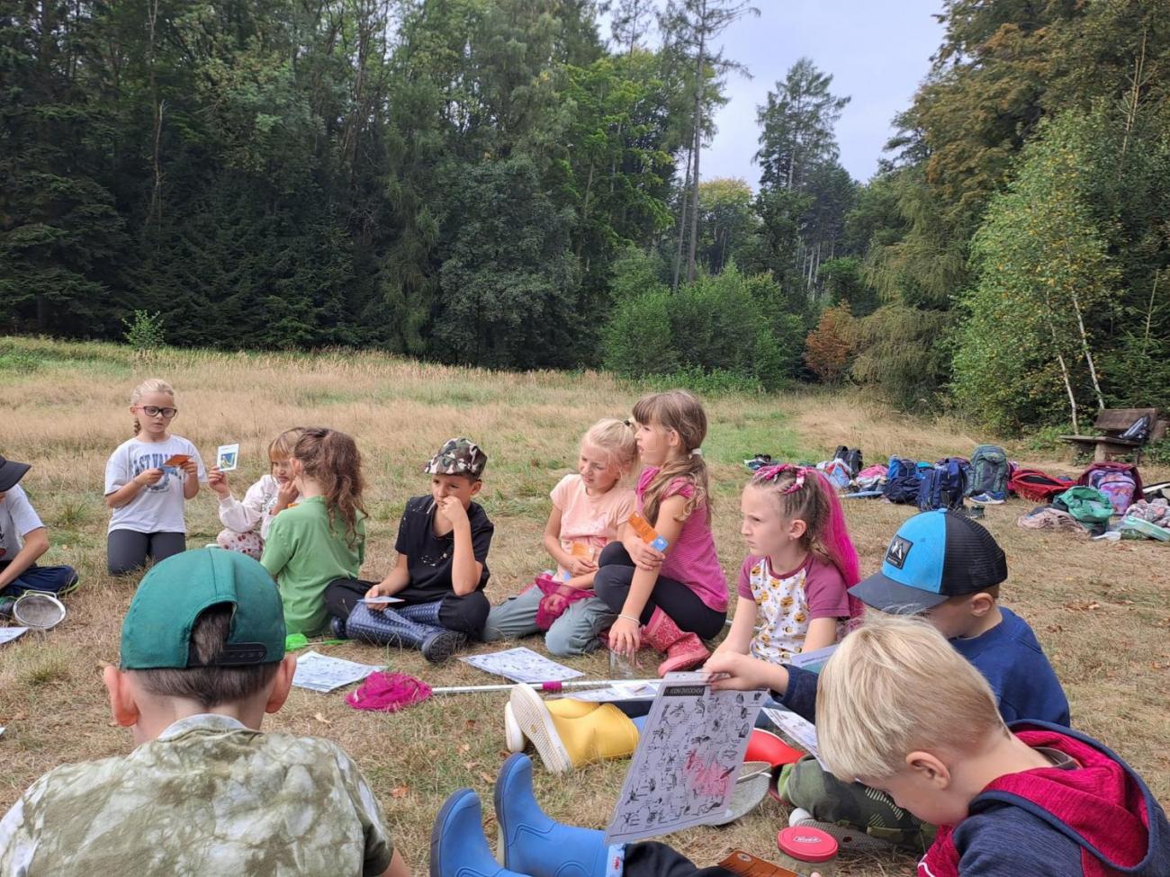 Modré žáby pod Šacberkem  2.C