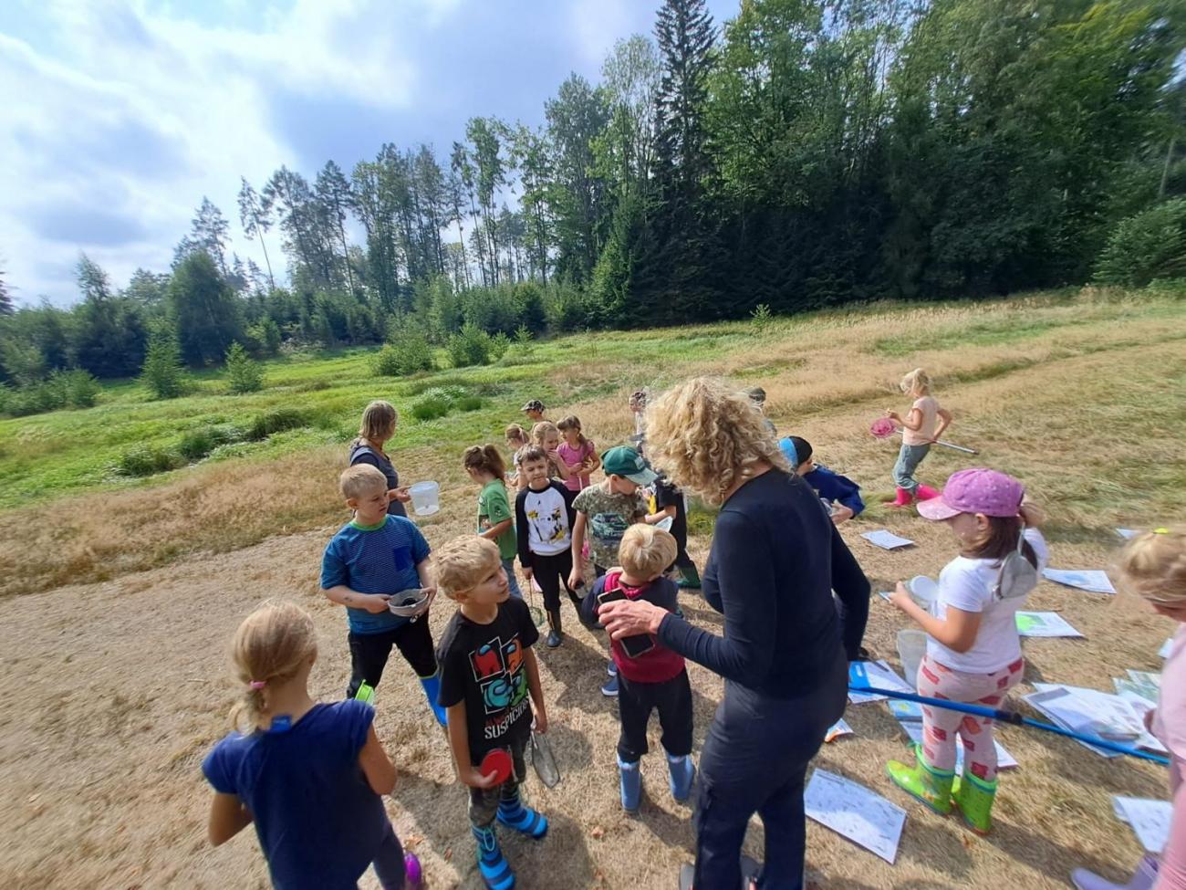 Modré žáby pod Šacberkem  2.C