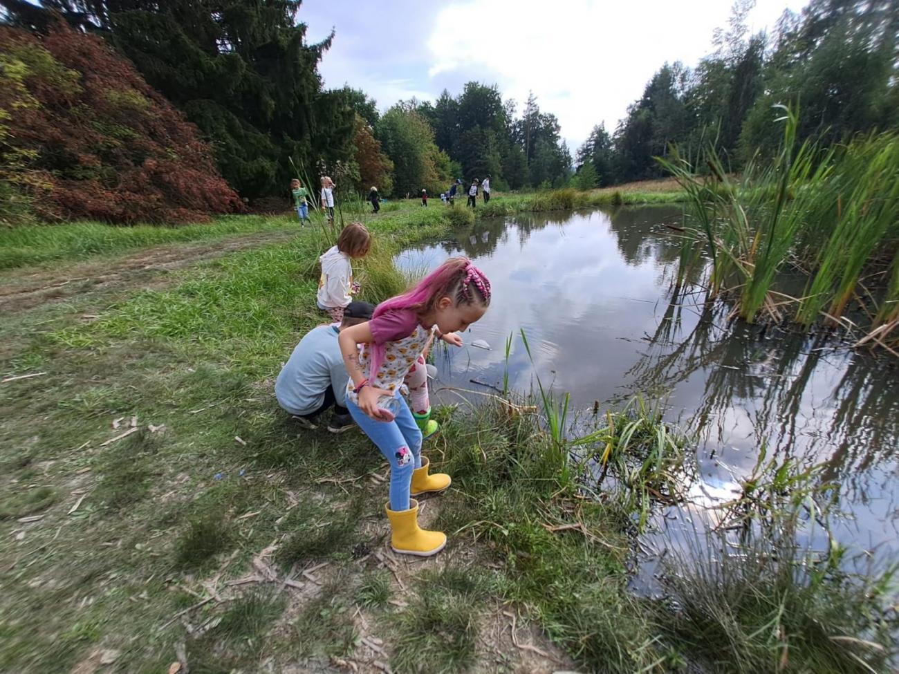 Modré žáby pod Šacberkem  2.C