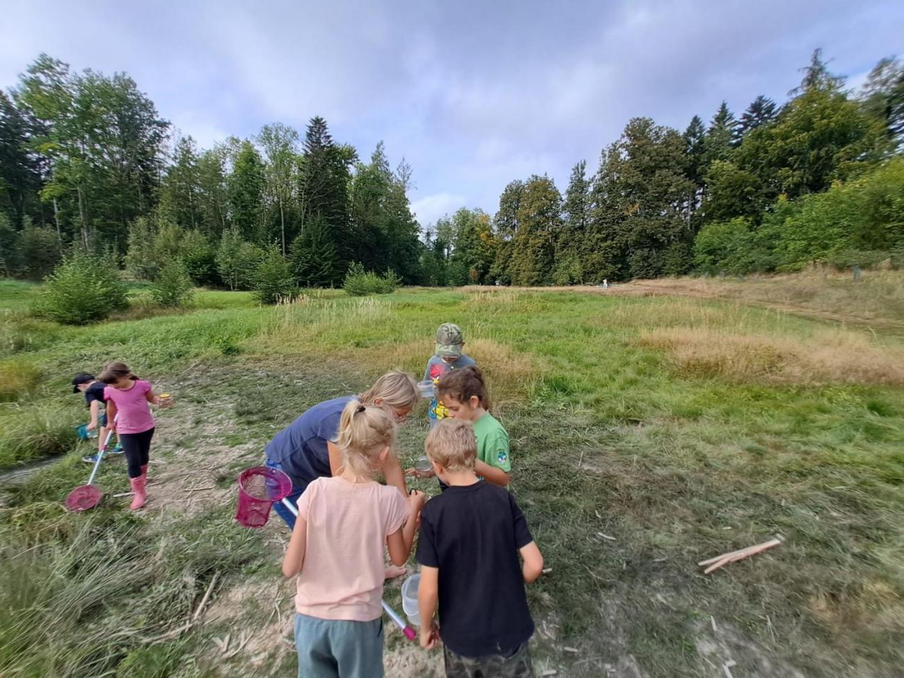 Modré žáby pod Šacberkem  2.C