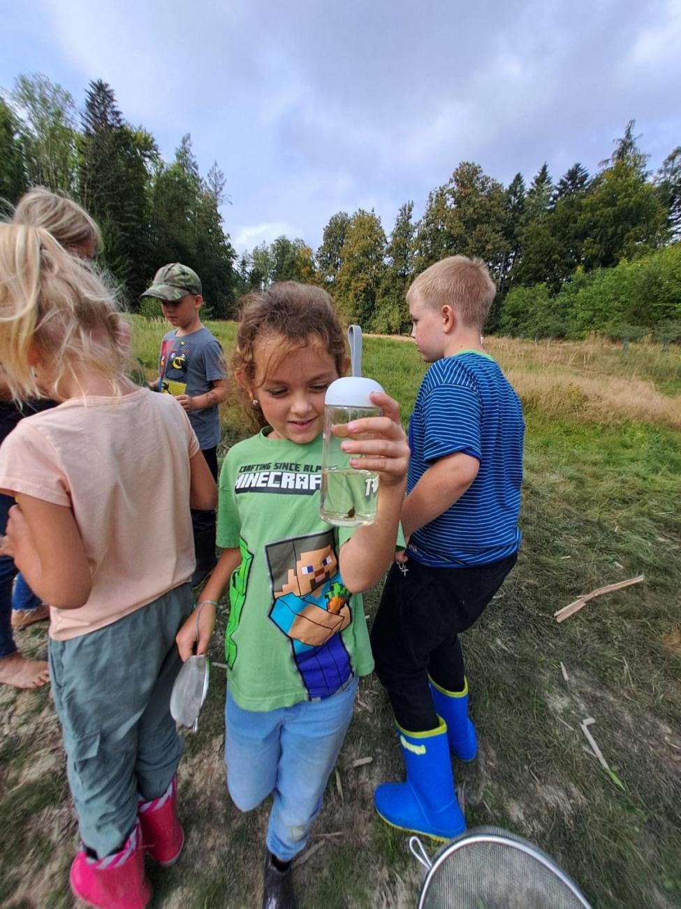 Modré žáby pod Šacberkem  2.C