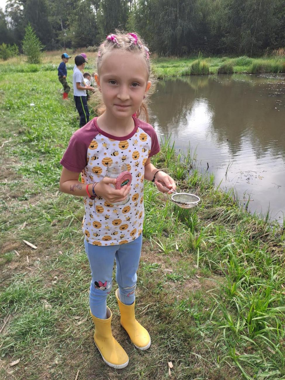 Modré žáby pod Šacberkem  2.C