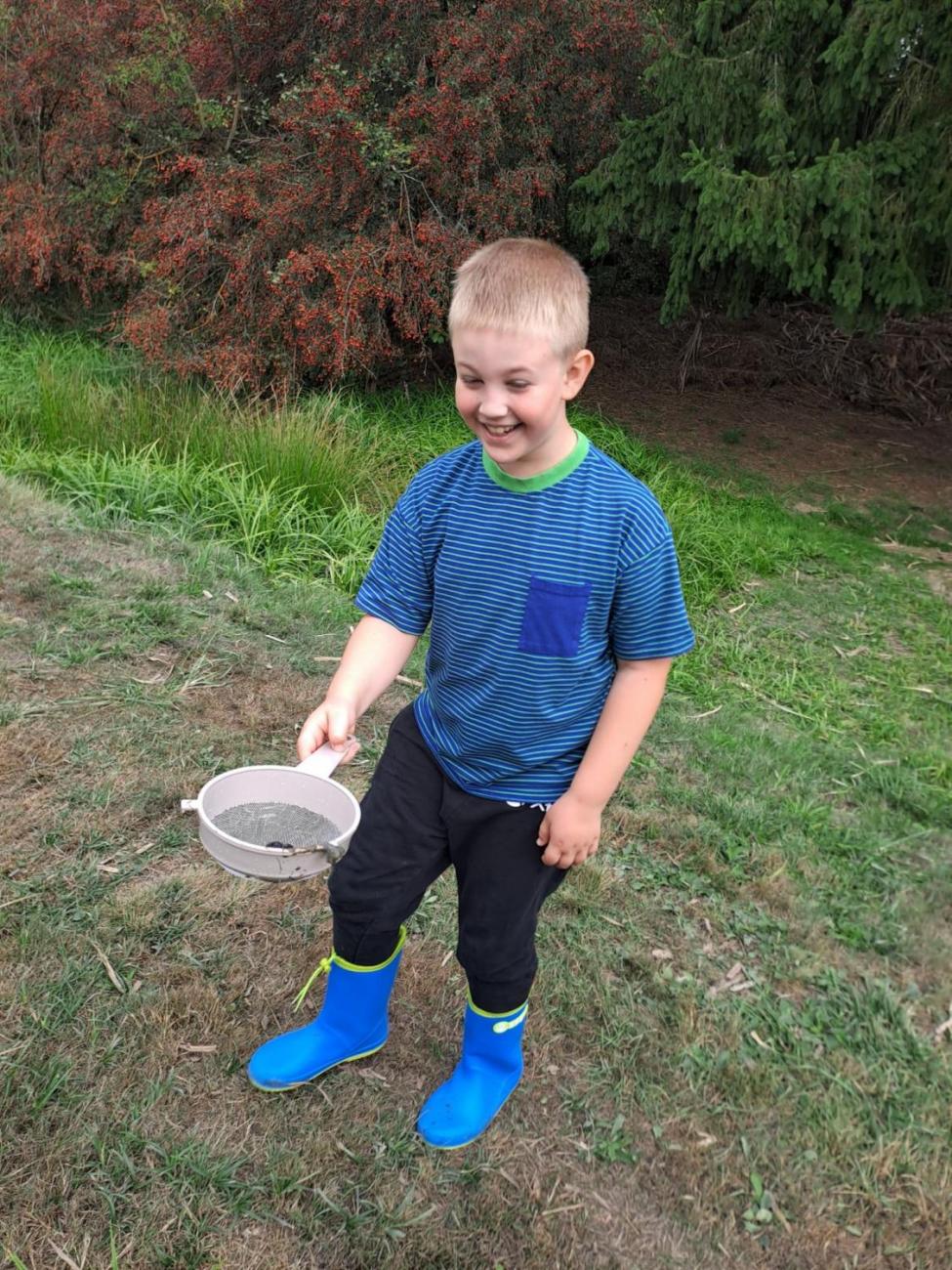 Modré žáby pod Šacberkem  2.C