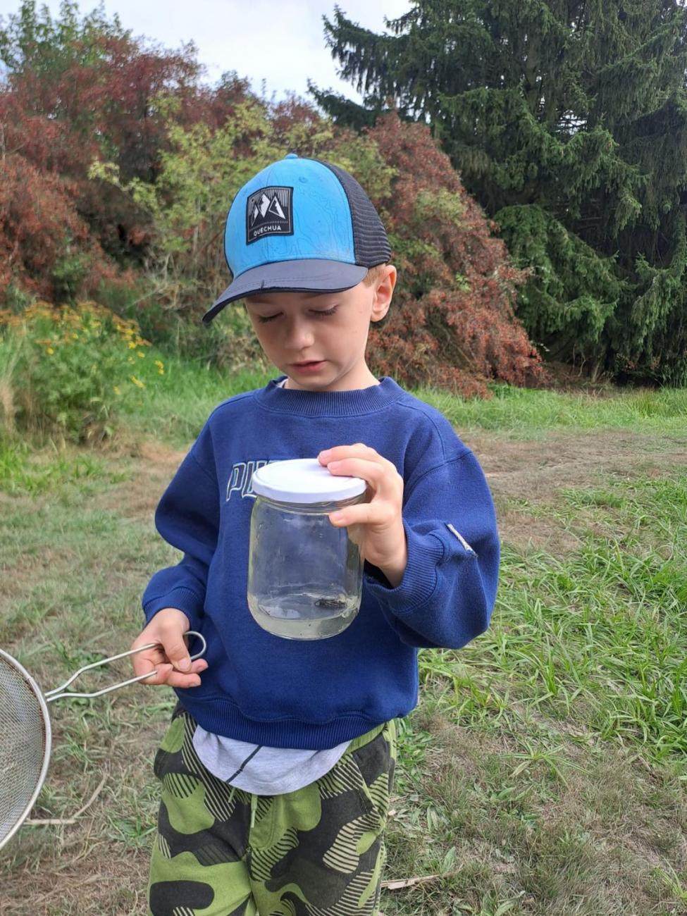 Modré žáby pod Šacberkem  2.C