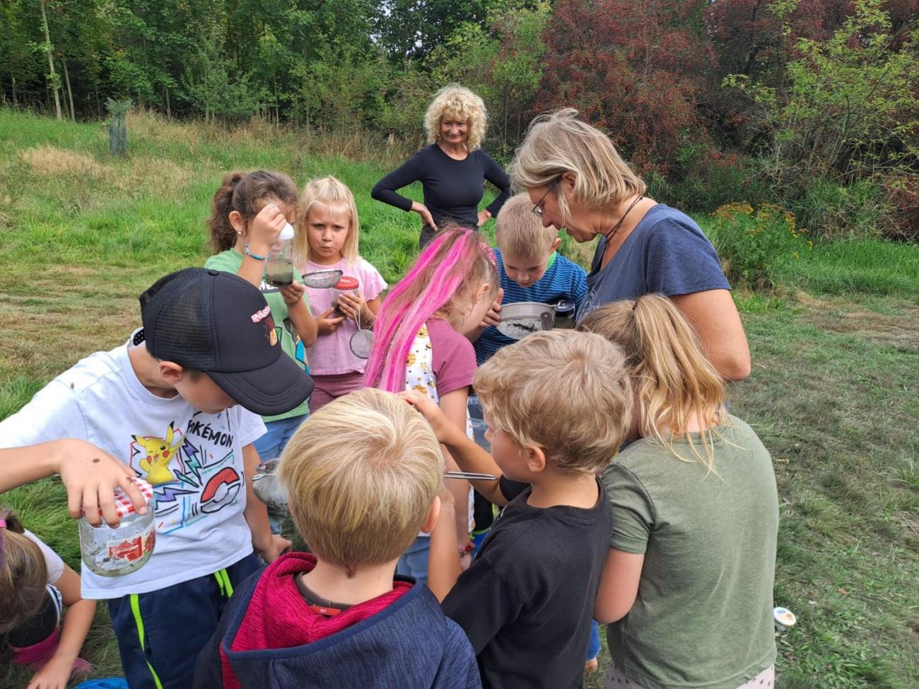 Modré žáby pod Šacberkem  2.C
