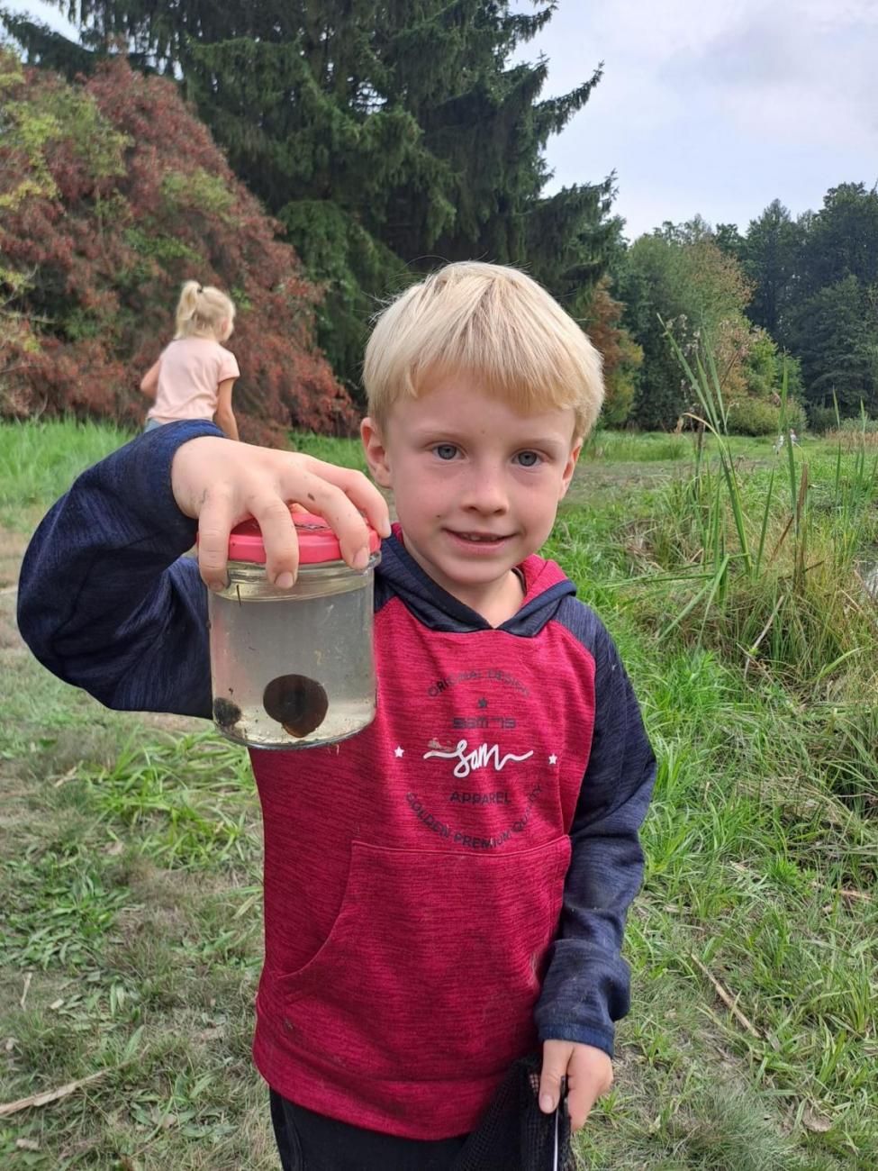 Modré žáby pod Šacberkem  2.C