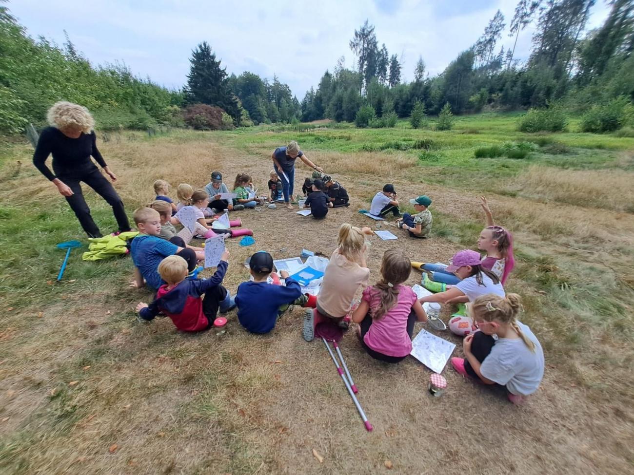 Modré žáby pod Šacberkem  2.C