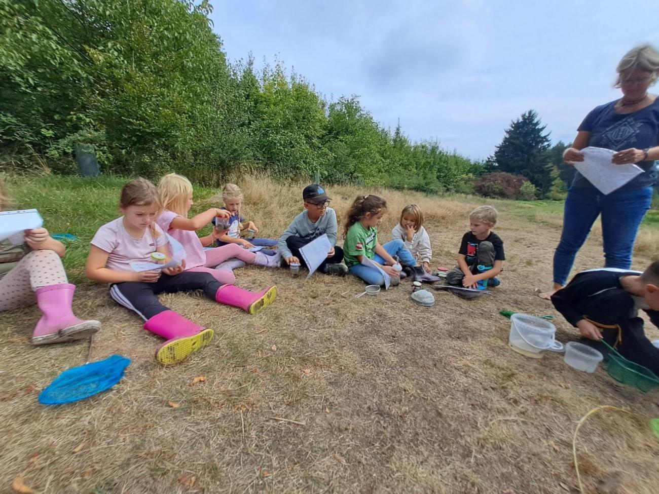 Modré žáby pod Šacberkem  2.C