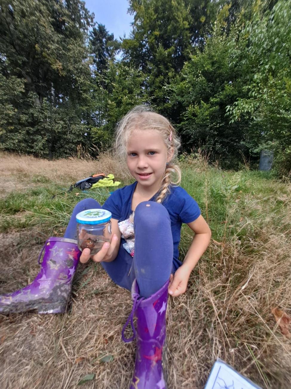 Modré žáby pod Šacberkem  2.C