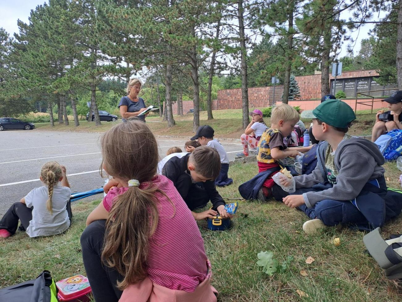 Modré žáby pod Šacberkem  2.C