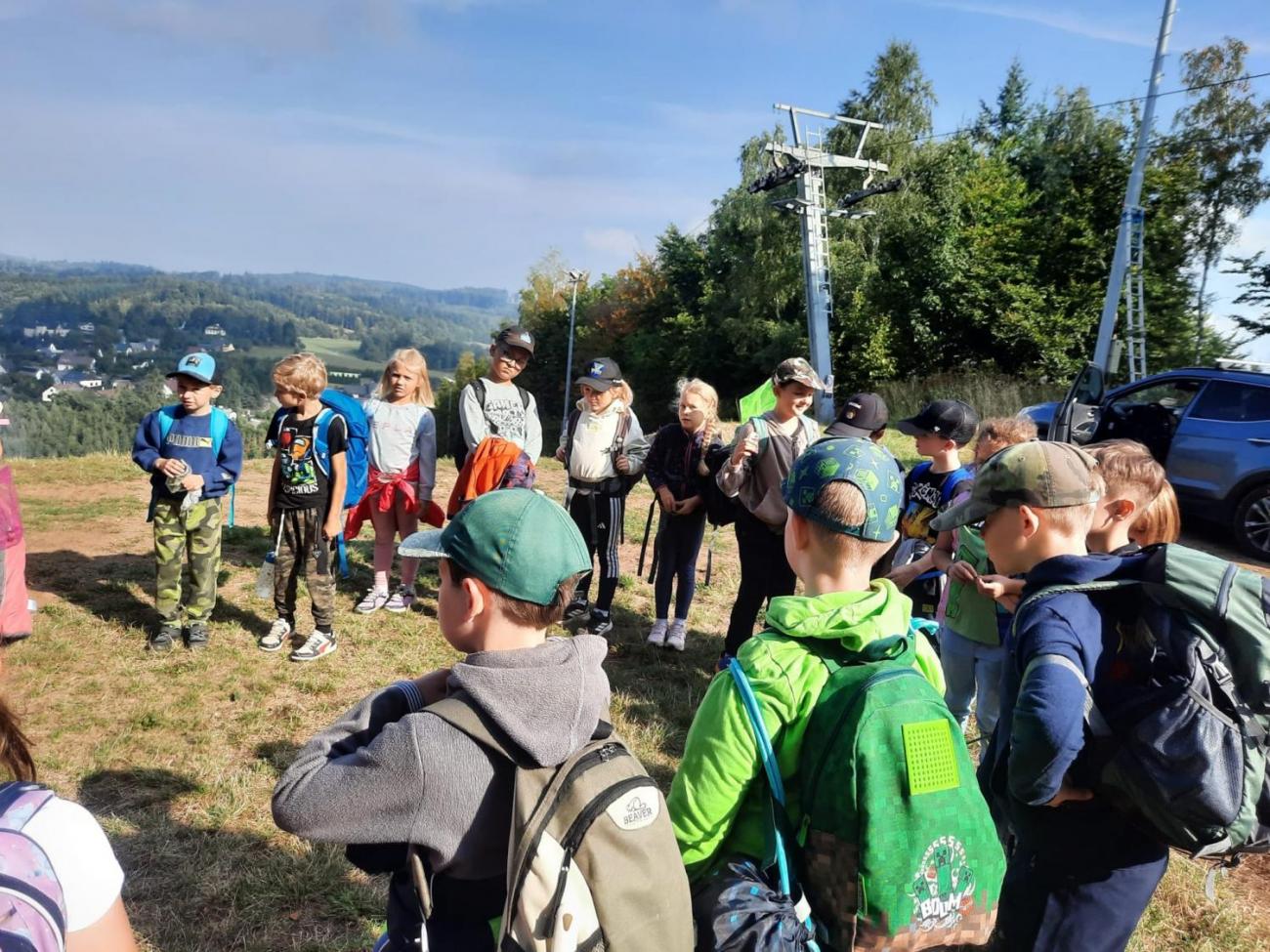 Modré žáby pod Šacberkem  2.C