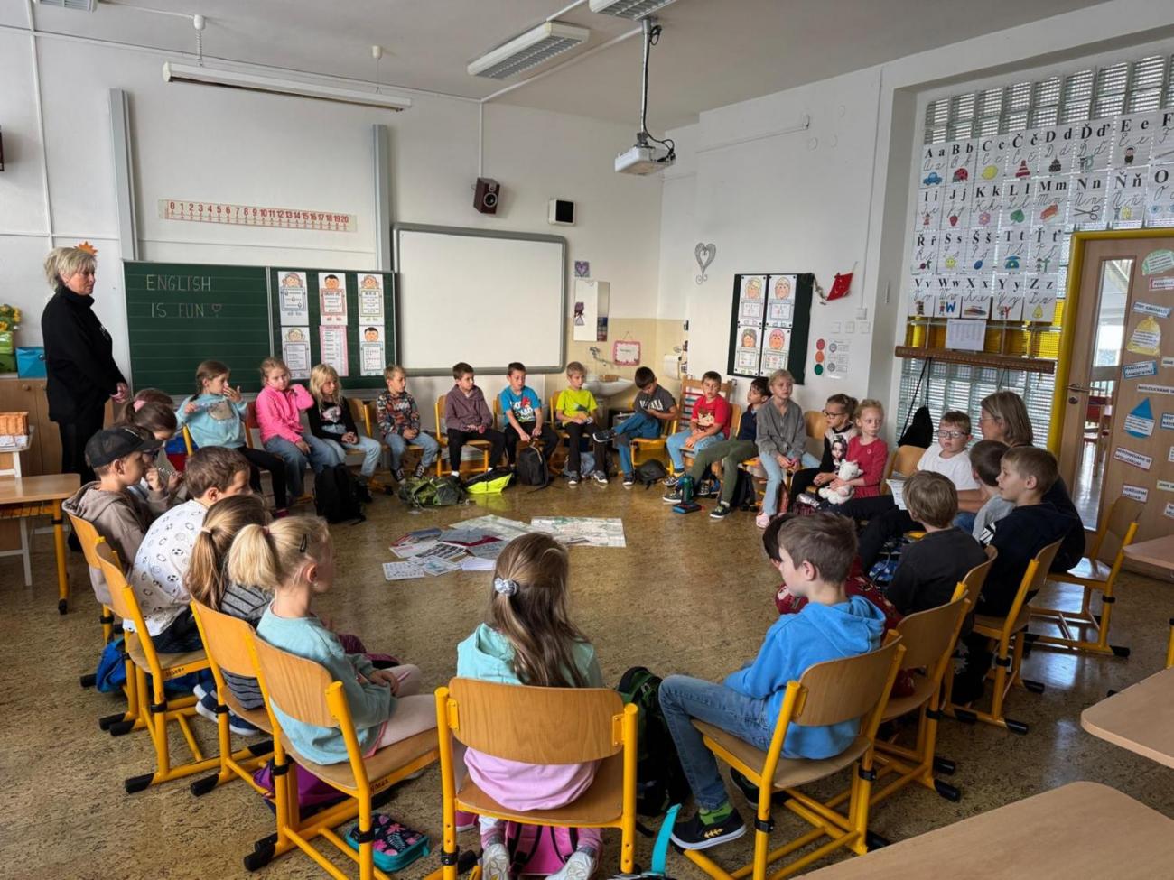 Různou dopravou celou Jihlavou 2.A