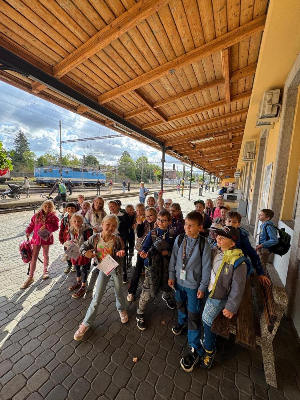 Různou dopravou celou Jihlavou 2.A