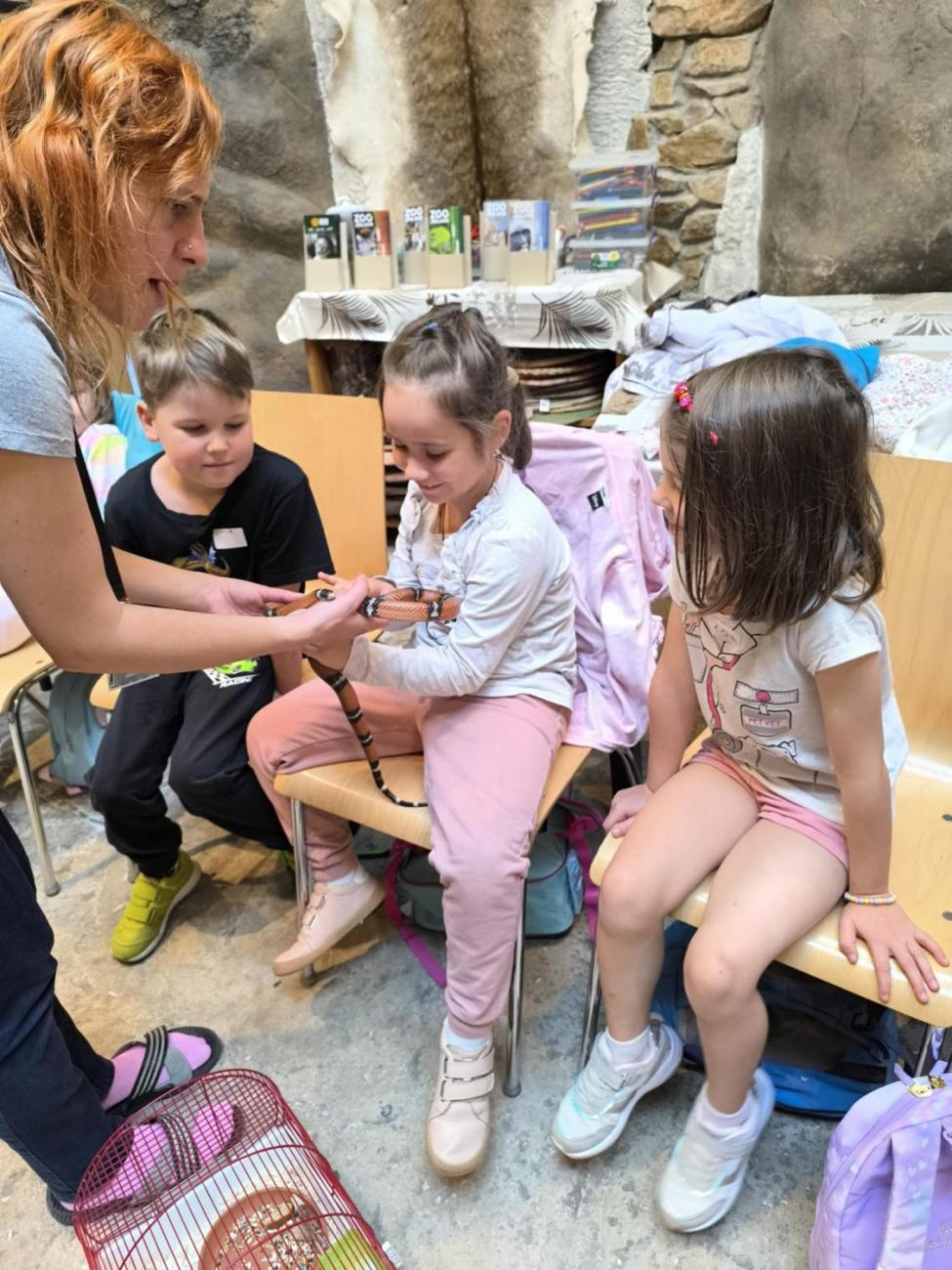 Mazlíčci v ZOO Jihlava  1.A