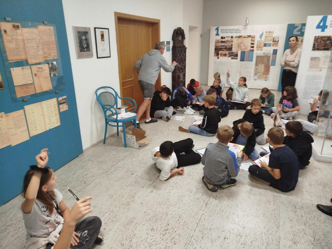 Žáci 4.A navštívili Dům Gustava Mahlera