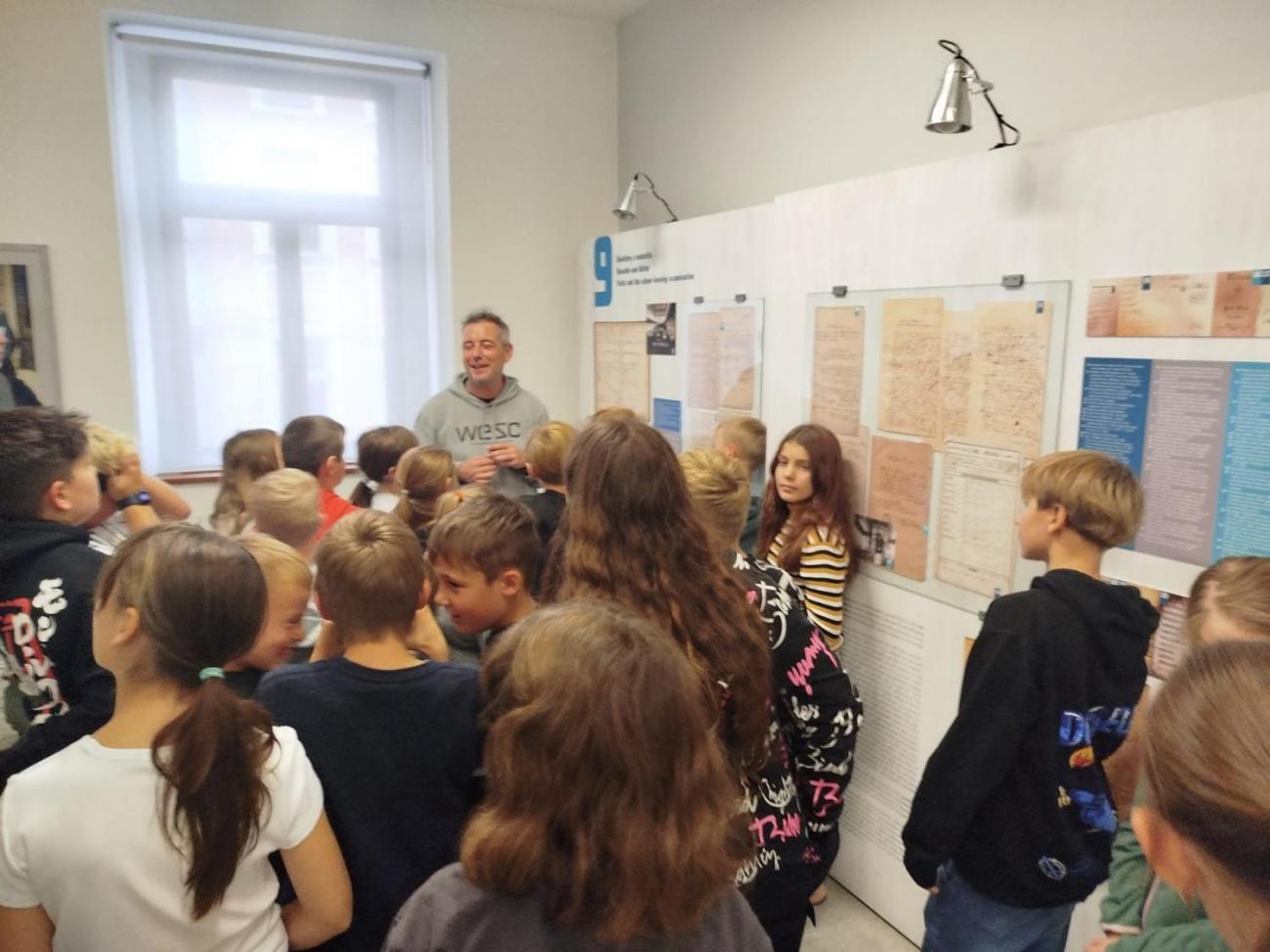 Žáci 4.A navštívili Dům Gustava Mahlera