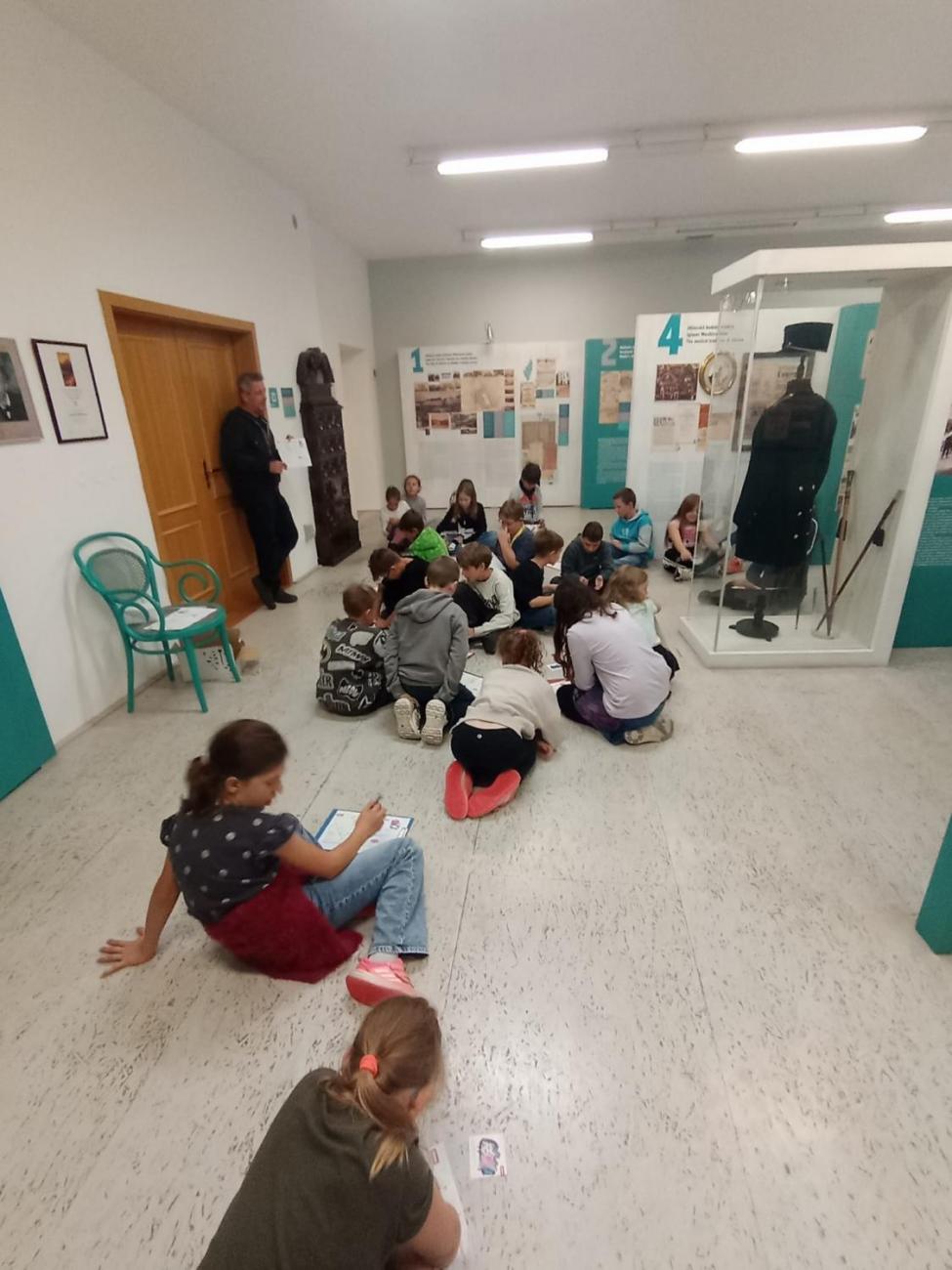 4.B v Domě Gustava Mahlera 