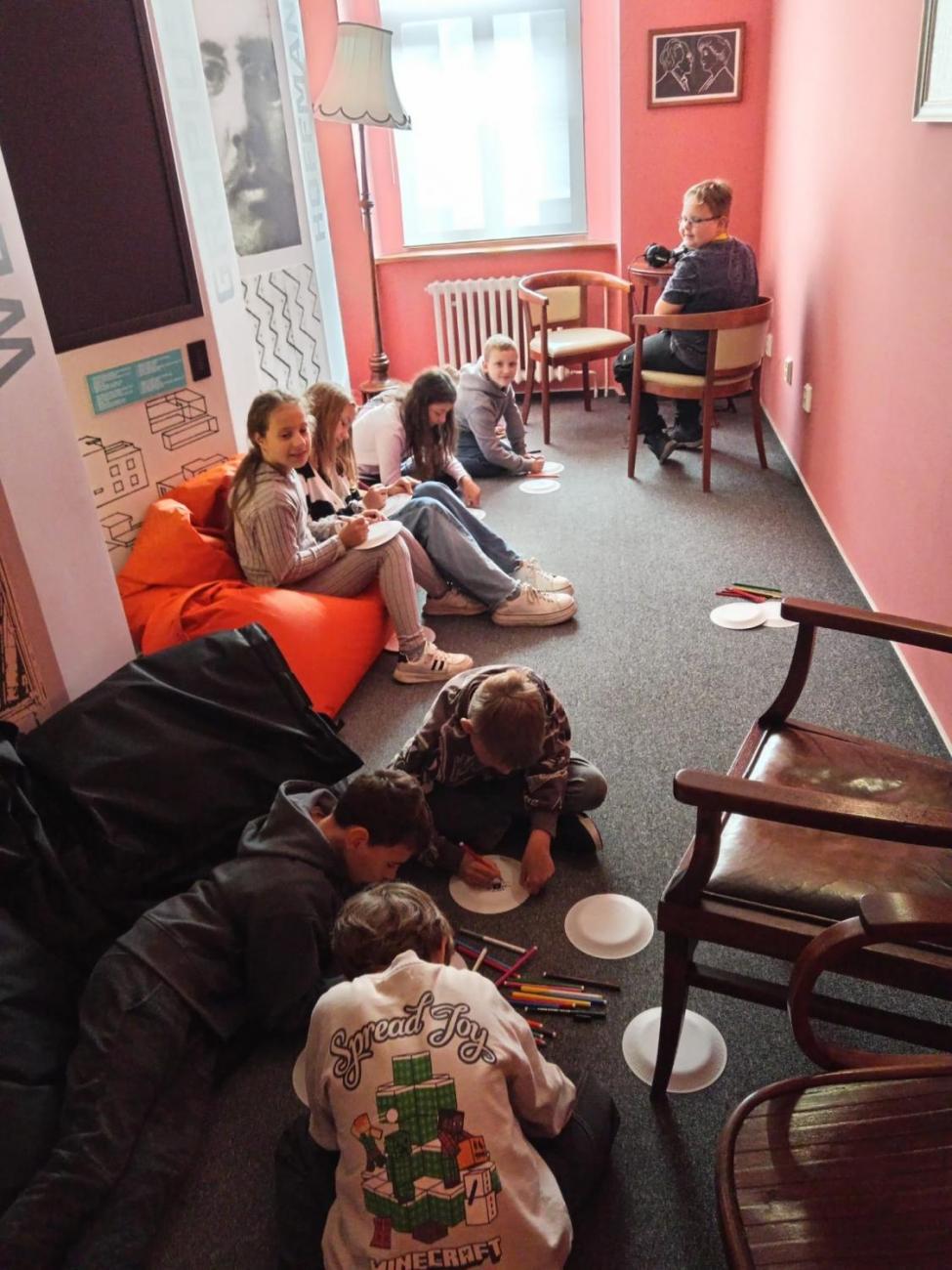 4.B v Domě Gustava Mahlera 