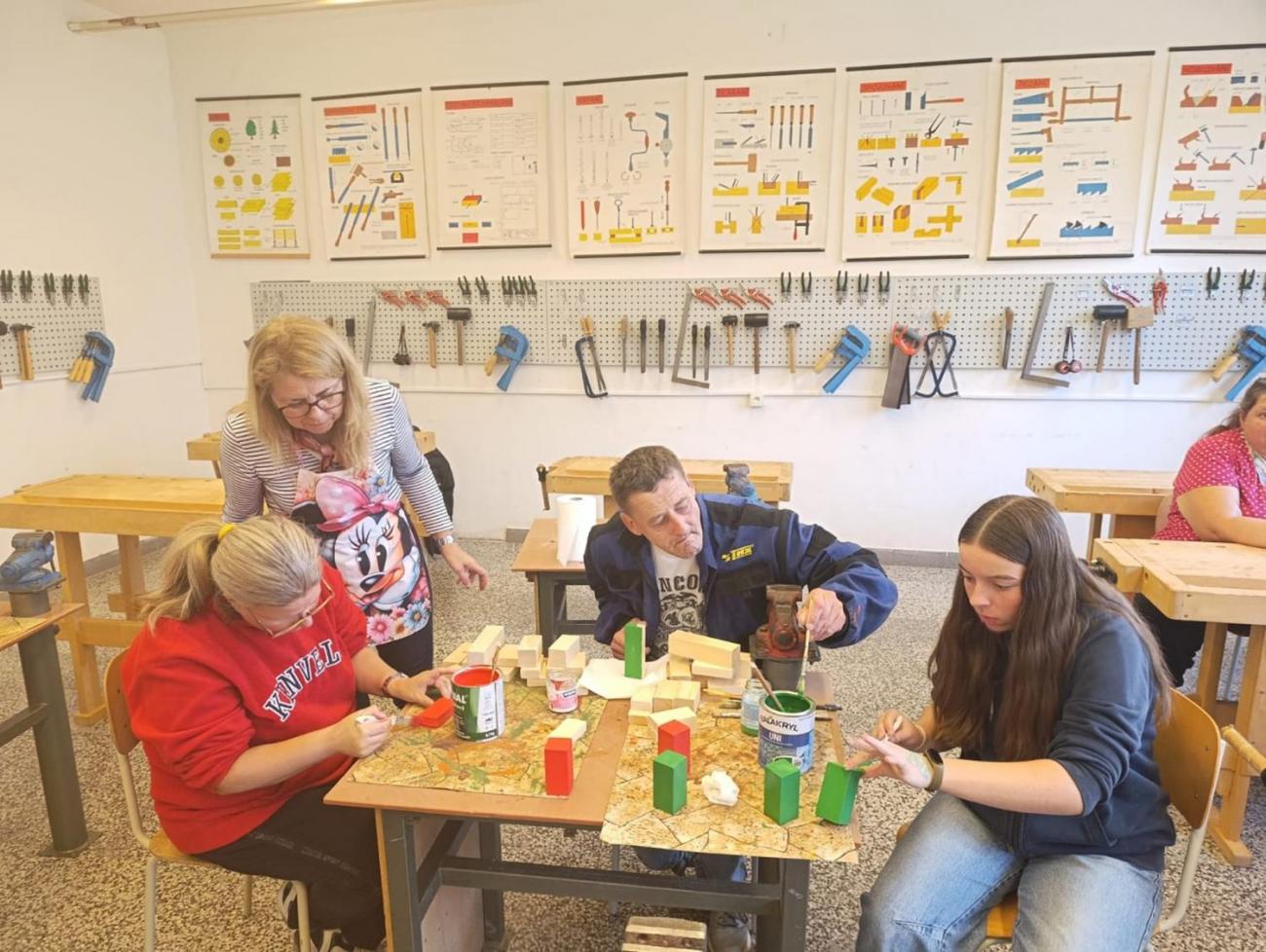 Spolupráce 8.C a DTS Jihlava; Projekt "Kostky jsou vrženy"