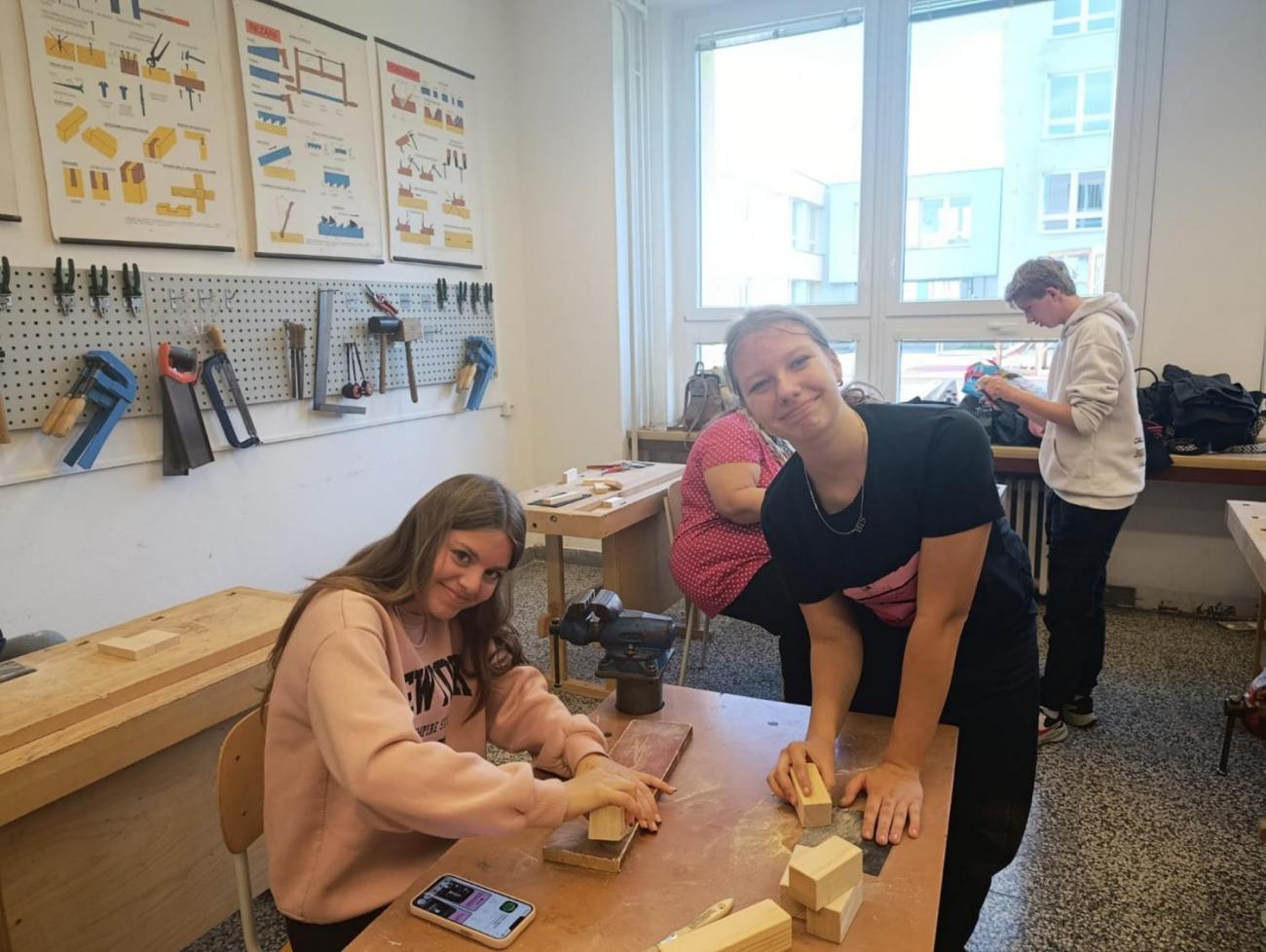 Spolupráce 8.C a DTS Jihlava; Projekt "Kostky jsou vrženy"