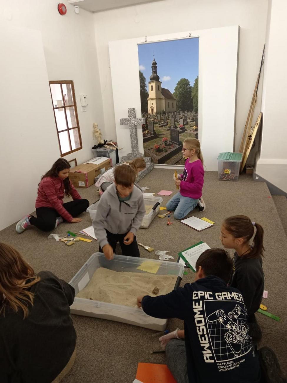 Muzejníkem na zkoušku – návštěva Muzea Vysočiny Jihlava  4.B