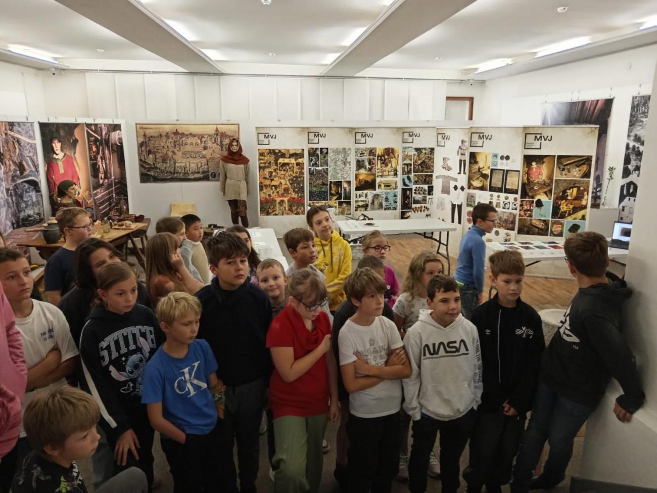 Muzejníkem na zkoušku – návštěva Muzea Vysočiny Jihlava  4.B