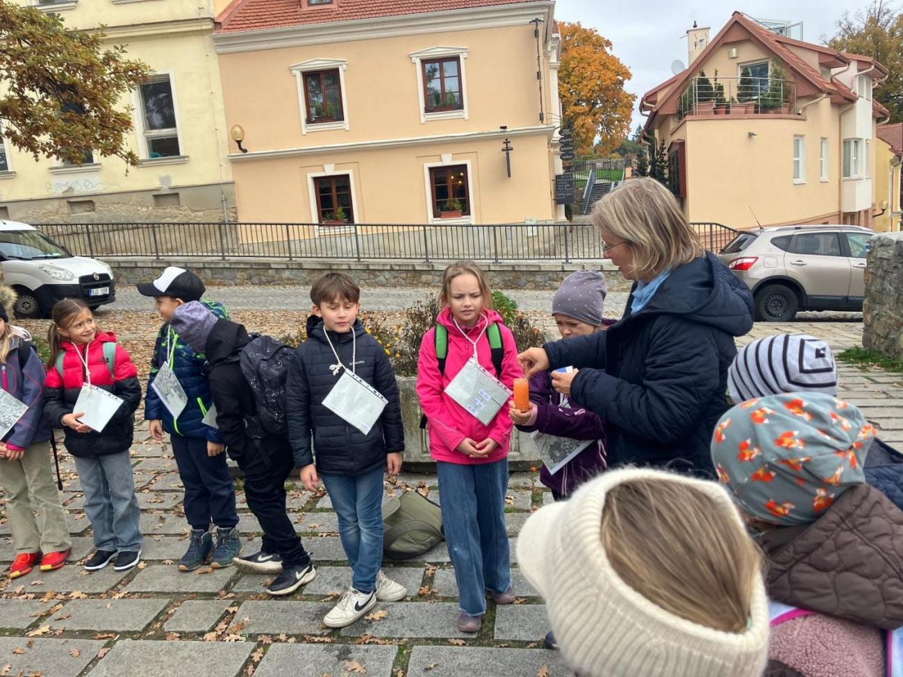 Vycházka „Od brány k bráně“  3.A