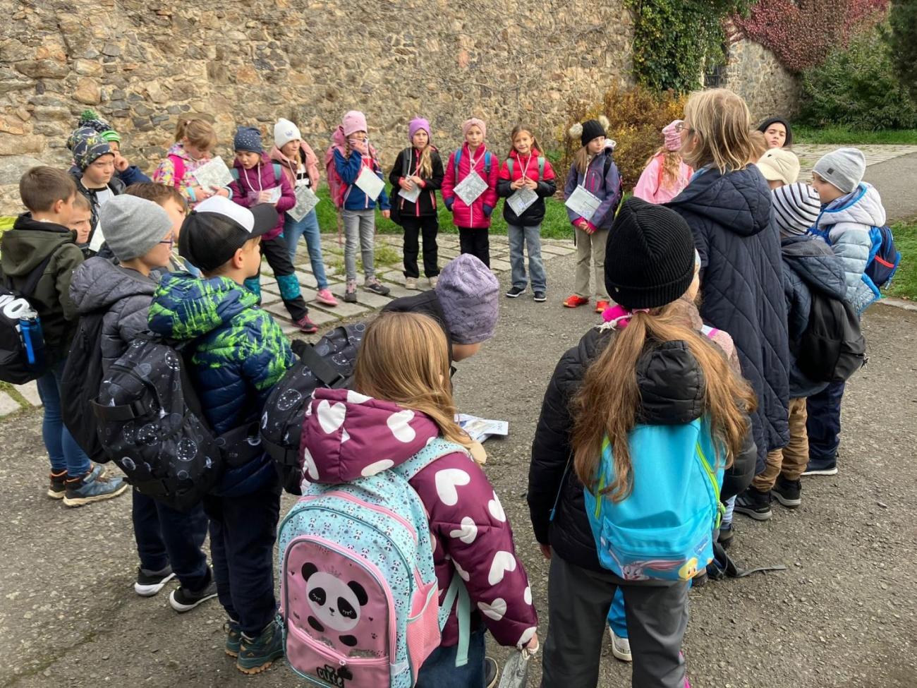 Vycházka „Od brány k bráně“  3.A