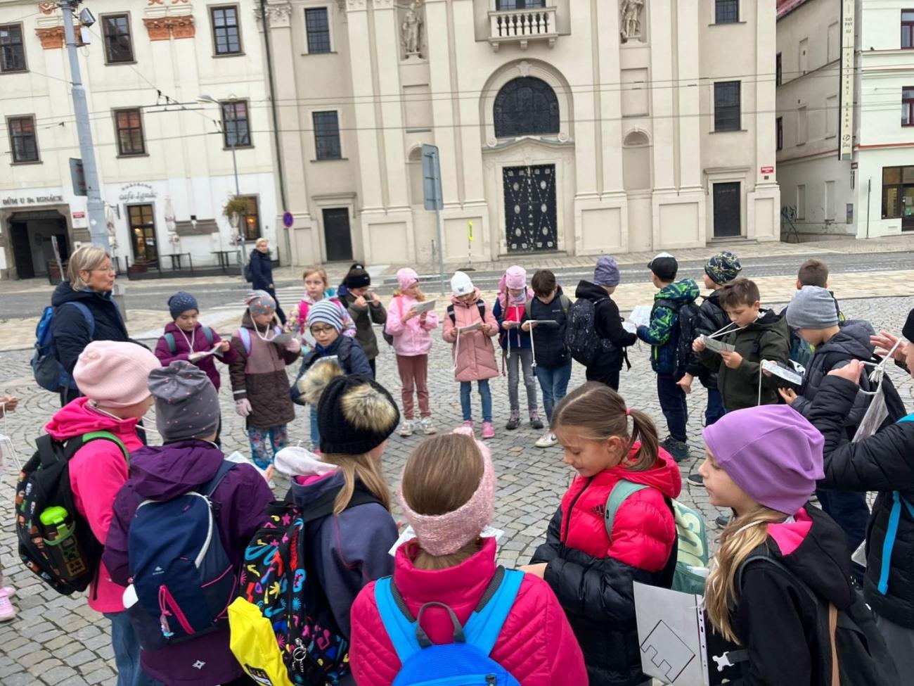 Vycházka „Od brány k bráně“  3.A