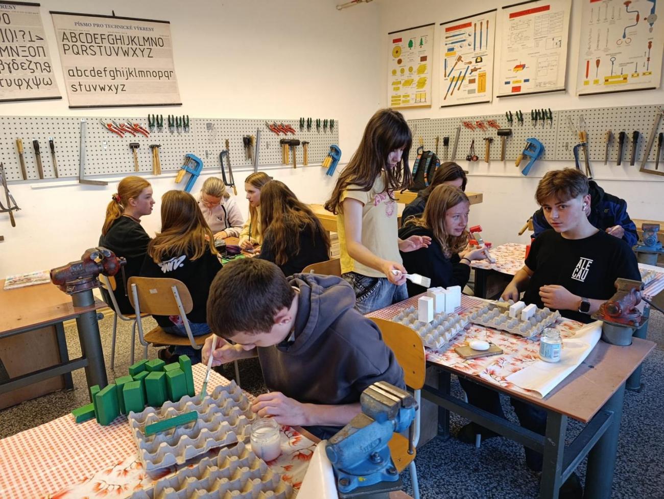 Spolupráce 8.C s DTS - Kostky jsou vrženy