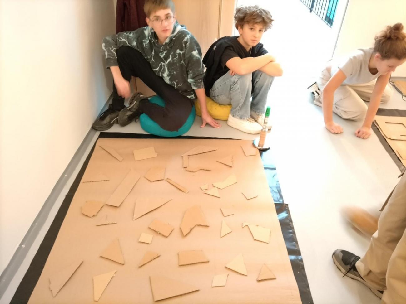 Výtvarný program k výstavě Jolany Havelkové – Zwischen zwei Orten, 7.C