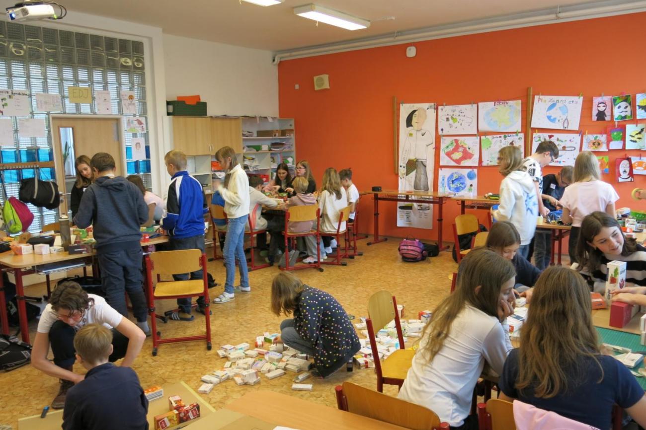 Žáci 6. ročníku poznávali historii a architekturu naší školy