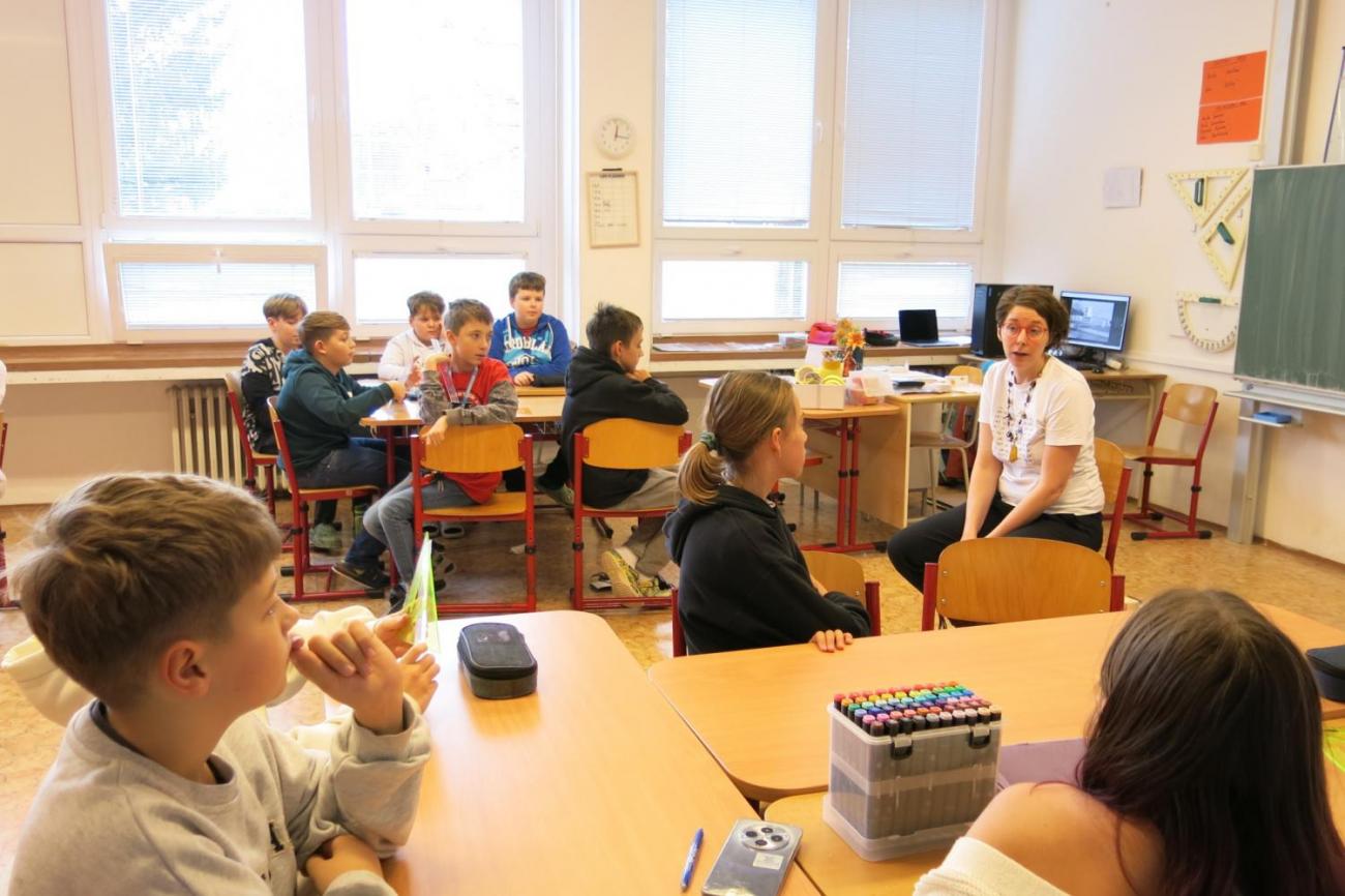 Žáci 6. ročníku poznávali historii a architekturu naší školy