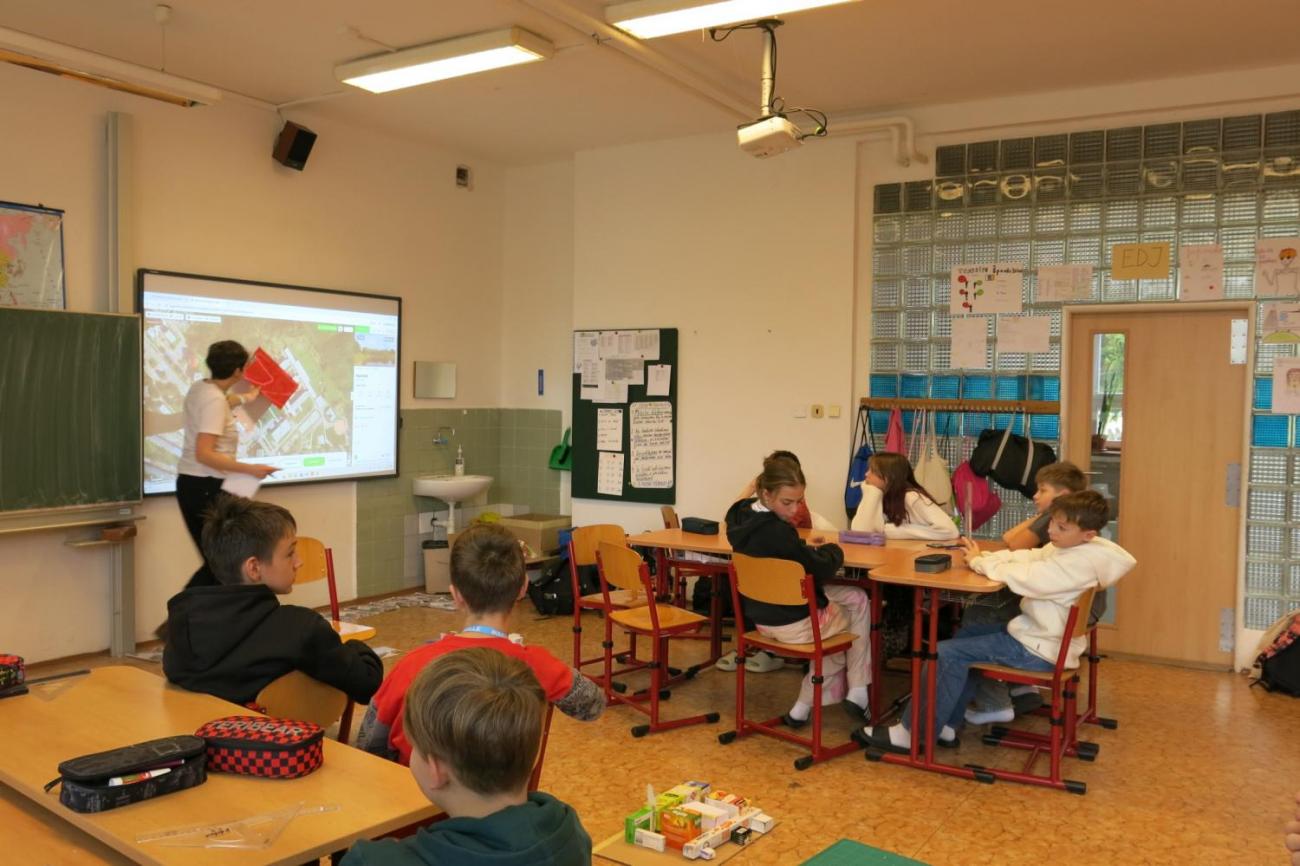 Žáci 6. ročníku poznávali historii a architekturu naší školy