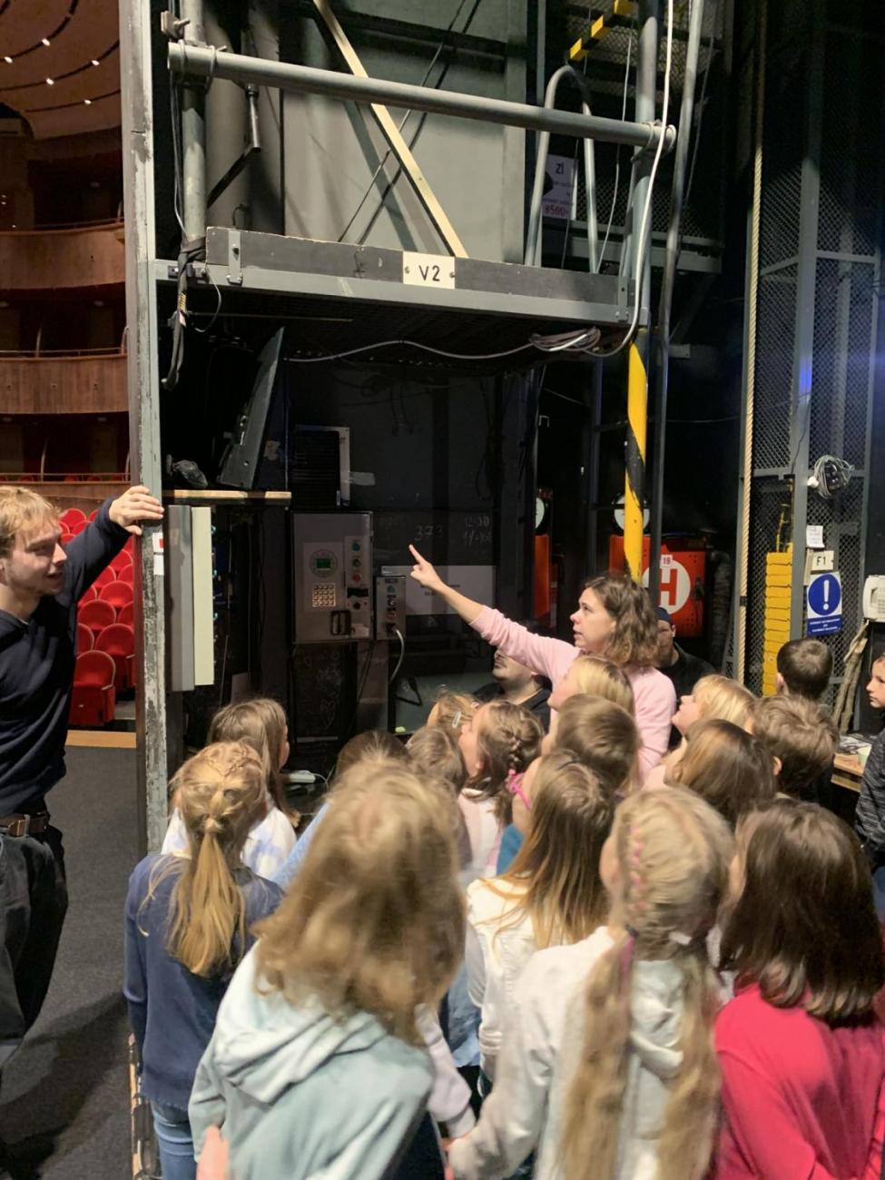 Poprvé v divadle  3.B