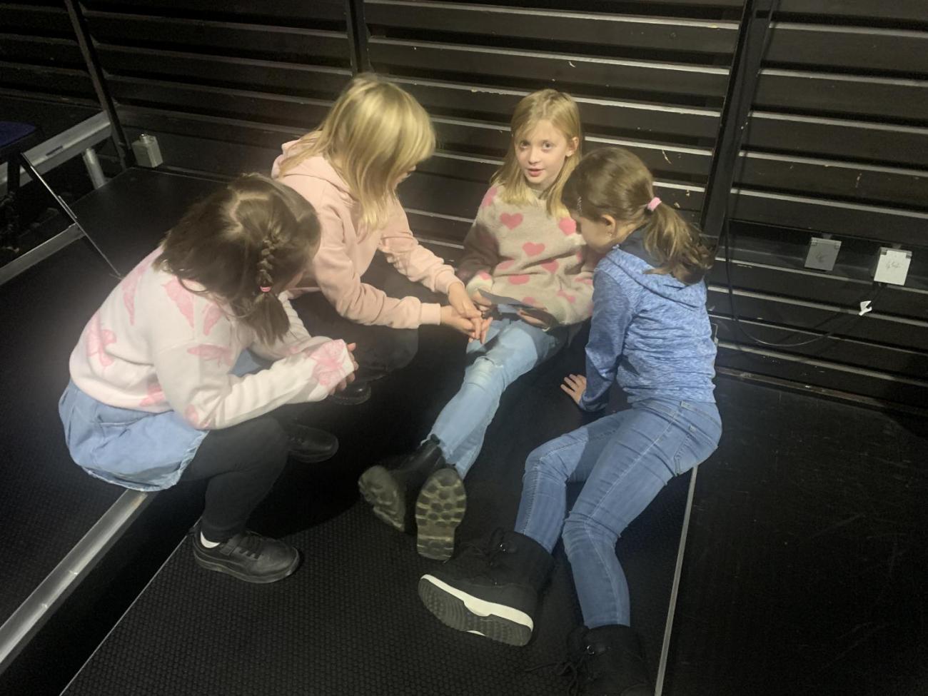 Poprvé v divadle  3.B