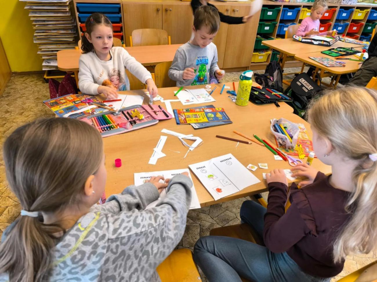 Veletrh zdraví u našich prvňáčků