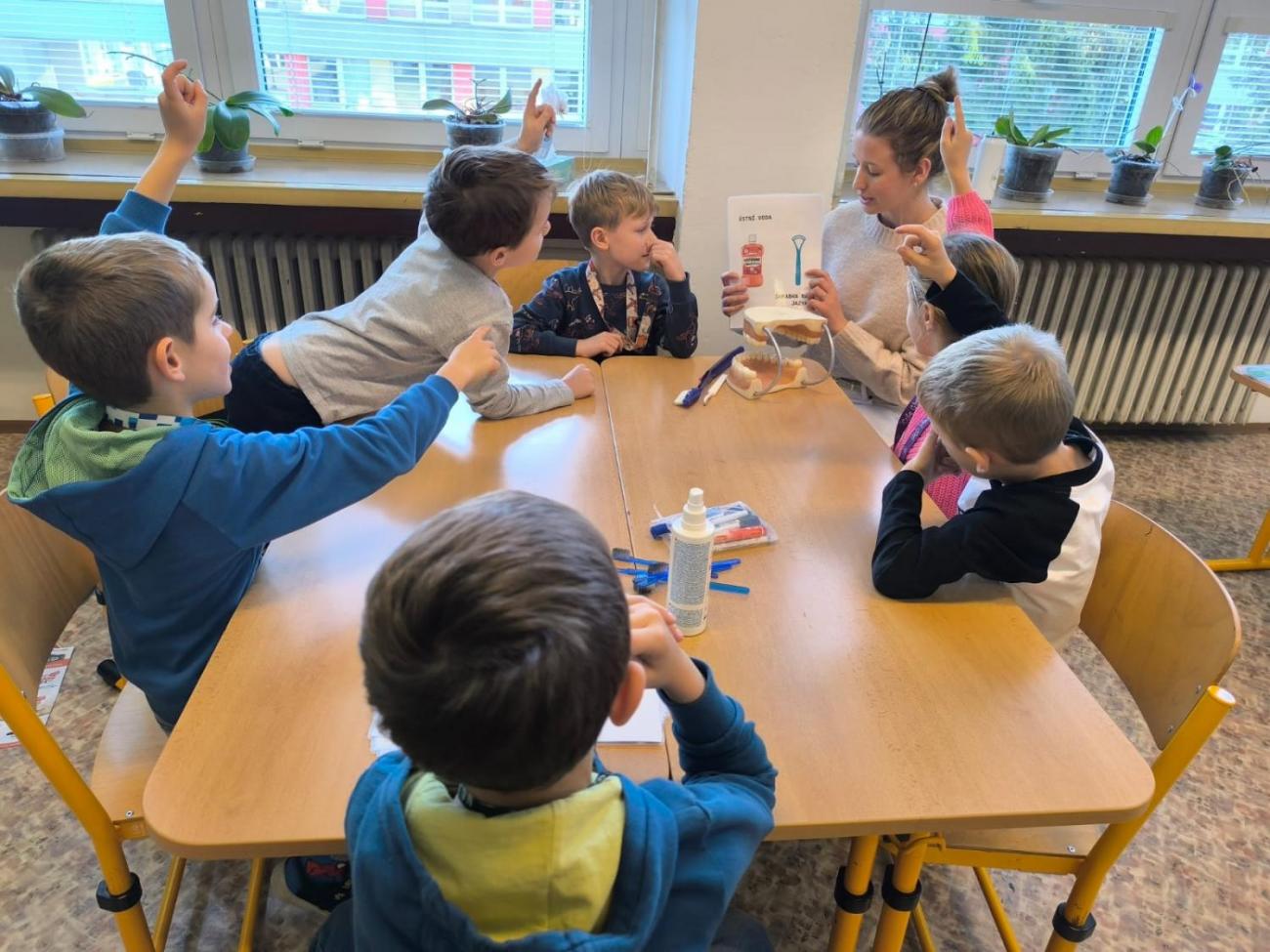 Veletrh zdraví u našich prvňáčků