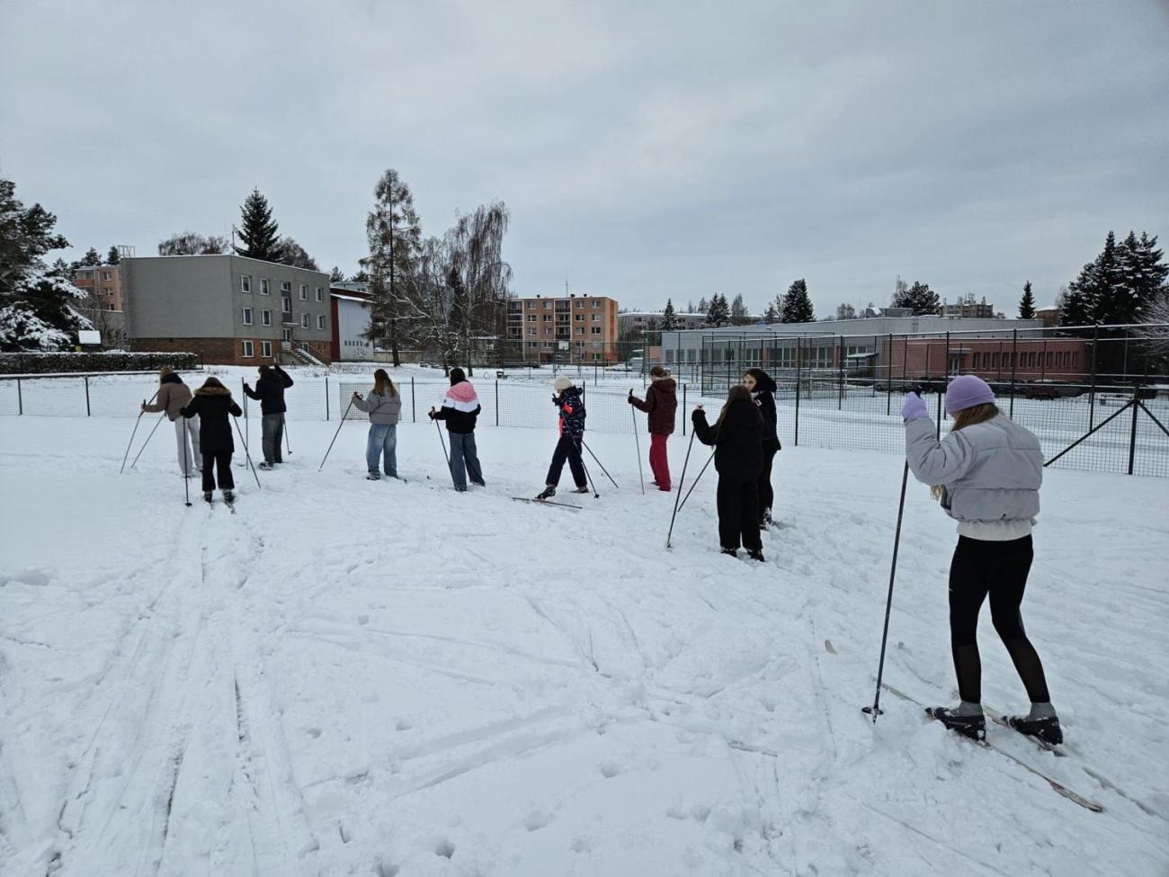 Běžecké lyžování 7. a 8. ročník