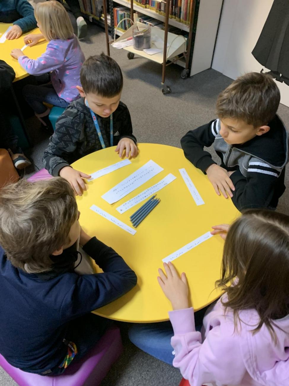 Program v knihovně  3.B