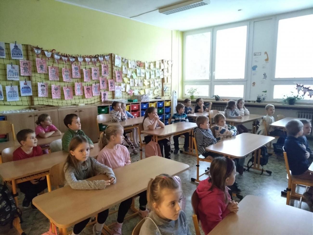 Mikulášská nadílka u prvňáčků