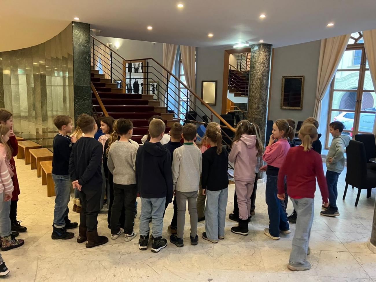 Poprvé v divadle 3.A