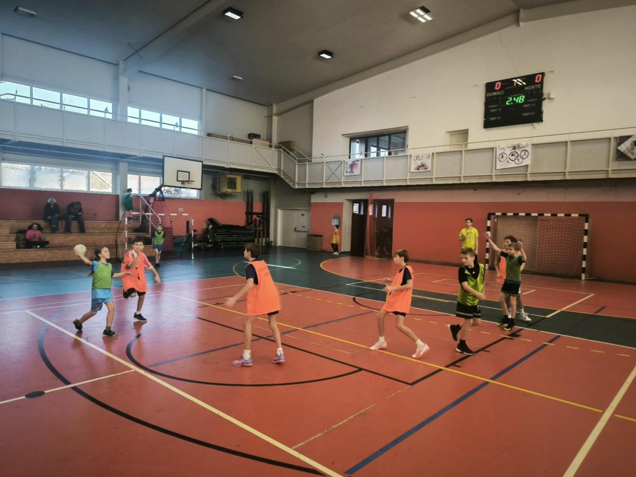 Školní liga v miniházené